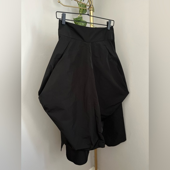 Zero + Maria Cornejo Black Geometric Skirt NWT ~ Size 2 - Picture 7 of 12